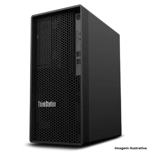 Workstation Lenovo ThinkStation P2 Gen 2 Tower: Processador Ultra 9| Memória 64GB| Armazenamento 1TB| Monitor 27"| Garantia 5 Anos On-Site