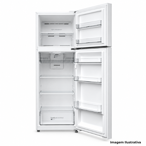 Geladeira Refrigerador Duplex Midea MDRT533EVD011 394L Inverter