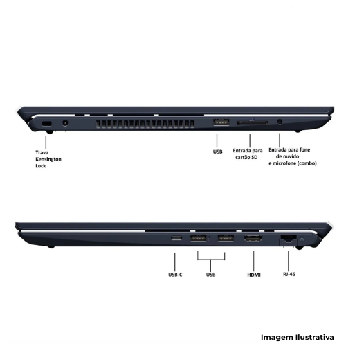 Notebook VAIO FE16 VJFE69F11X-B0531H: Processador Ryzen 5| Memória 8GB RAM| Armazenamento 512GB SSD| Garantia de 5 Anos